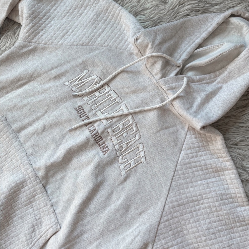 Gray Myrtle Beach Hoodie
